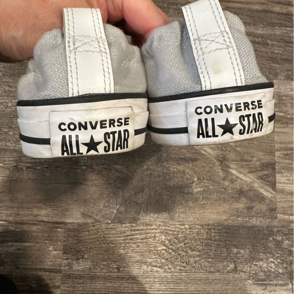 Converse All Star Chuck Taylor Shoreline Gray Canvas/Linen Blend Sneakers - Picture 5 of 7